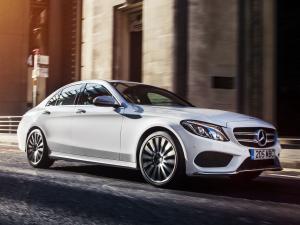 Mercedes-Benz C220 BlueTec AMG Line (UK) '2014